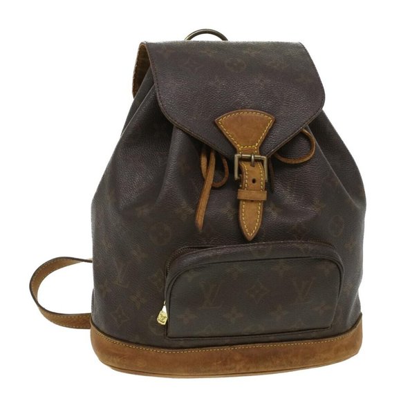 LOUIS VUITTON Monogram Montsouris MM Backpack - Picture 1 of 16